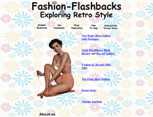 Tablet Screenshot of fashion-flashbacks.com